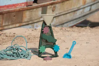 Blue Marine sand- og vannmølle sett 3 deler