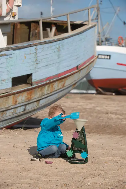 Blue Marine sand- og vannmølle sett 3 deler 
