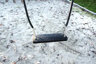 Flatt huskesete i gummi L44 x B18 cm