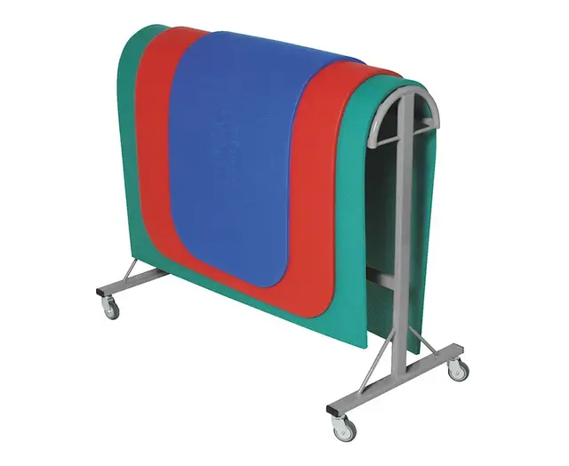 Transportvogn for myke matter B130 x D63 x H110 cm 