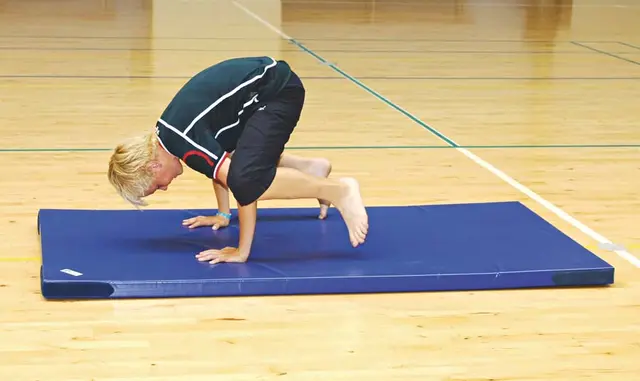 Gymnastikkmatte L200 x B100 x H6 cm 