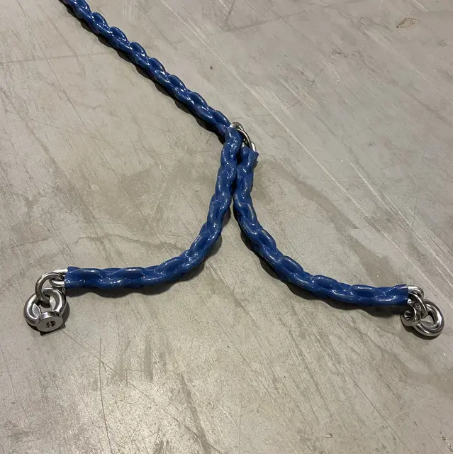 Plastbelagt kjettingsett til huske L190 cm, 2 stk 