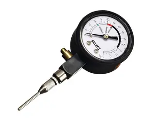 Trykkmåler med nippel