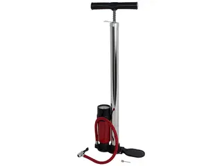 Fotpumpe med manometer