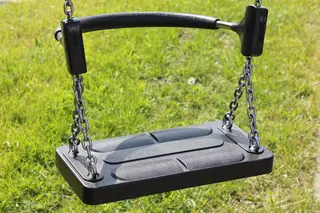 Sikkerhetsbøyle til flatt huskesete L44 cm