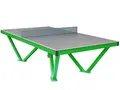 Bordtennisbord utendørs grønn L274 x B153 x H76 cm