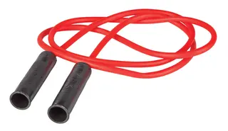 Hoppetau rød L220 cm