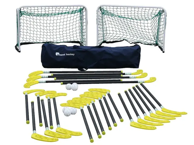 Innebandysett skoleplass 38 deler 