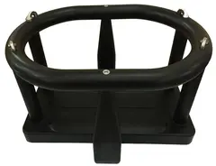 Babyhuskesete sort L43 x B30 x H30 cm