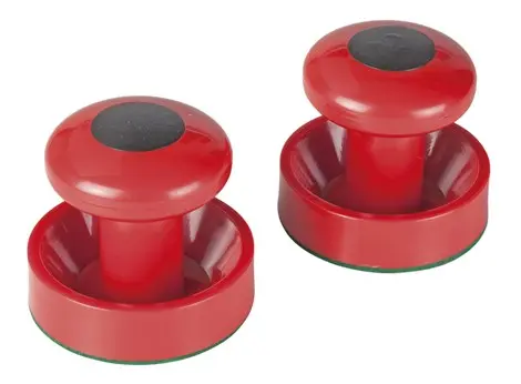 Pusher til airhockey 2 stk 