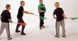 Lacrossesett 18 deler 