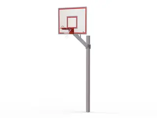 Street basketballstativ med dunkekurv L162 x B122 x H367 cm