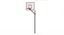 Street basketballstativ med dunkekurv L162 x B122 x H367 cm