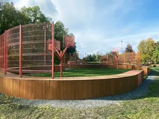 Goliath senterbasket L303 x B303 x H378 cm