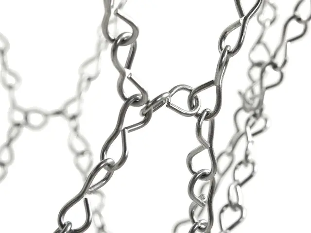 Basketballnett i stål Ø45 cm 