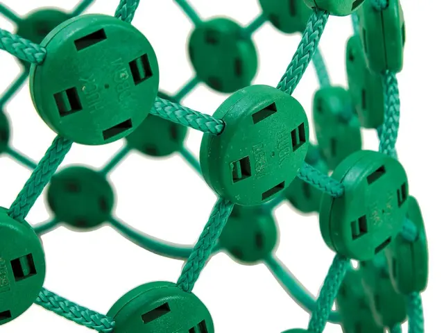 Hercules basketballnett grønn Ø45 cm 