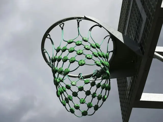 Hercules basketballnett grønn Ø45 cm 