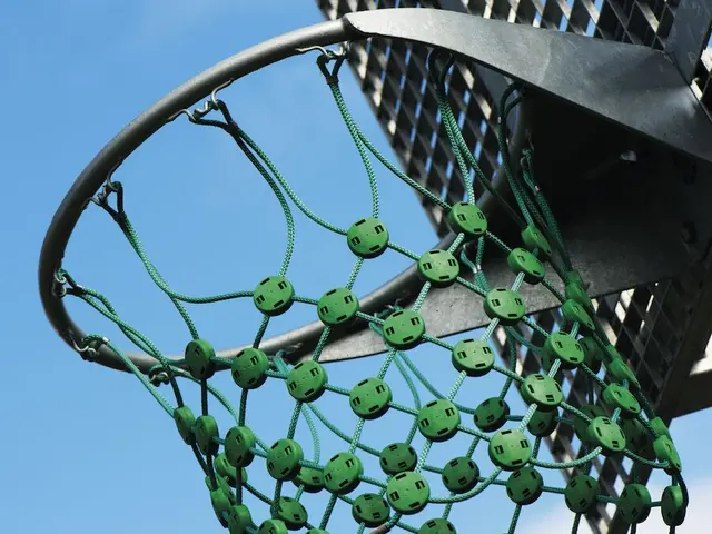 Hercules basketballnett grønn Ø45 cm 