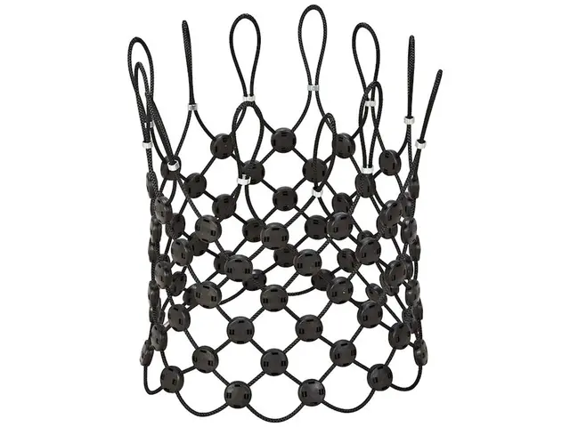 Hercules basketballnett sort Ø45 cm 