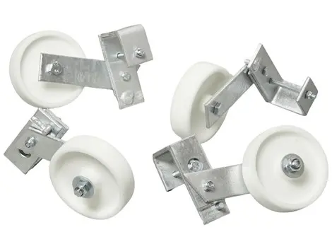 Hjulsett til fotballmål 4 stk 