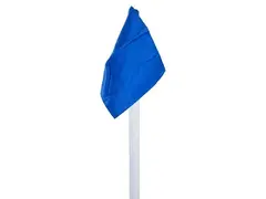 Løse hjørneflagg blå