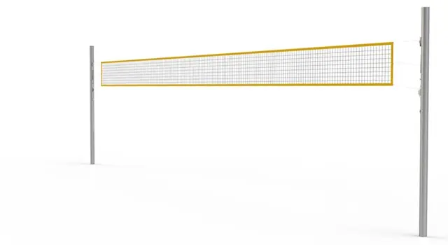 Volleyballstolper Ø8,3 x H300 cm 