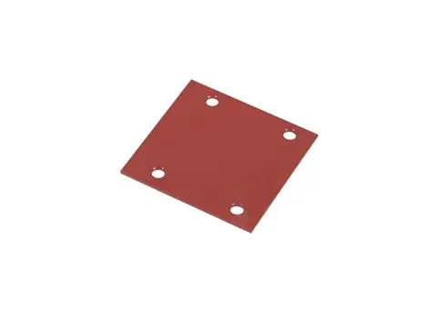 Bakplate for montering 