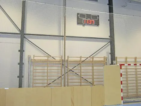 Sperrenett 2 mm hvit 5 cm masker 