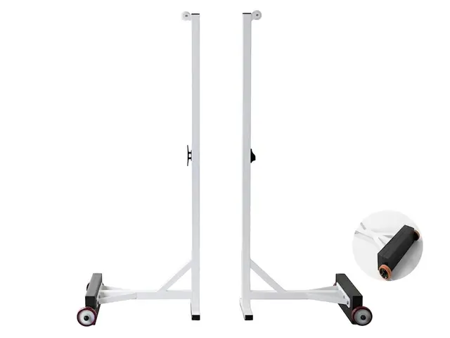 Badmintonstativ frittstående 50 kg 