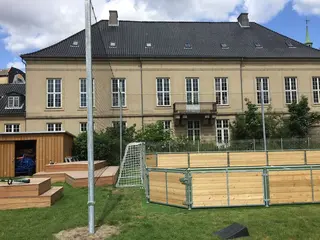 Stolpe til sperrenett 6 meter L10 x B10 x H600 cm