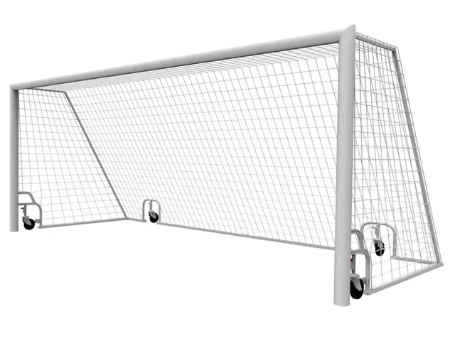 Smartlift fotballmål 9'er B600 x D200/80 x H220 cm 