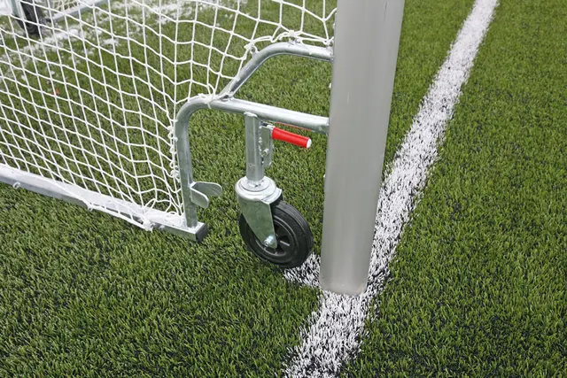 Smartlift fotballmål 7'er B500 x D200/80 x H200 cm 