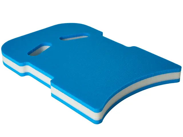 Svømmebrett med håndtak 10 stk, L45 x B28 cm 