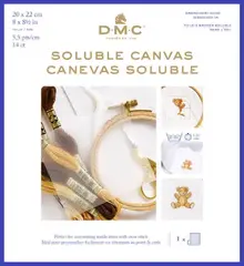 Aida vannoppl&#248;selig stramei 20 x 22 cm, 55 stikk / 10cm