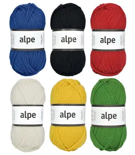 Alpe ullgarn basic 6 kg 120 nøster