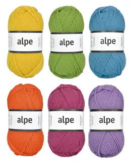 Alpe ullgarn trend 6 kg 120 nøster