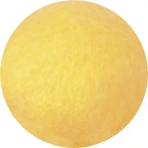 Kardet ull gul 250 g
