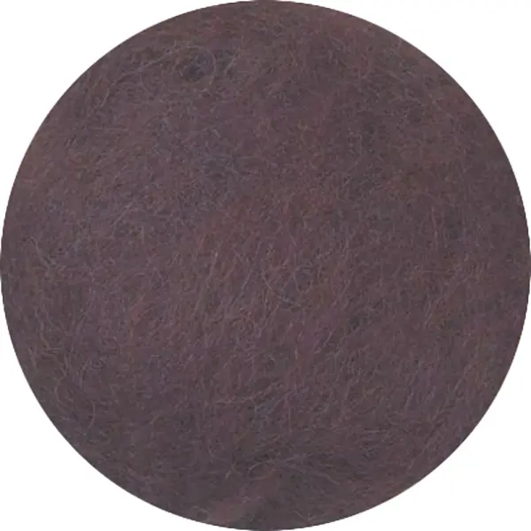 Kardet ull brun 250 g 