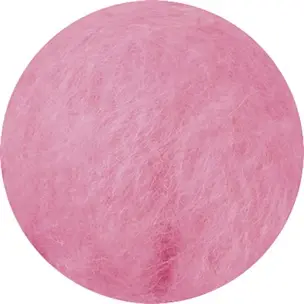 Kardet ull rosa 250 g 