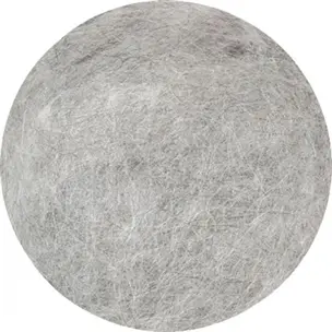 Kardet ull grå 250 g 