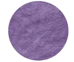 Kardet ull lilla 250 g