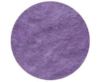 Kardet ull lilla 250 g