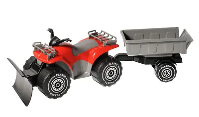 Firehjuling med henger L45 cm 