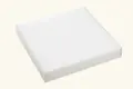 Filtplate L250 x B250 x H40 mm.