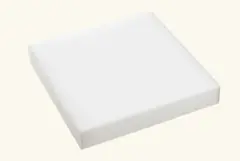 Filtplate L250 x B250 x H40 mm.