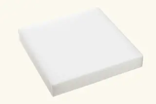 Filtplate L250 x B250 x H40 mm.
