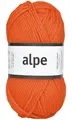 Alpe ullgarn oransje 50 g