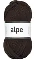 Alpe ullgarn brun 50 g