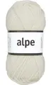 Alpe ullgarn hvit 50 g