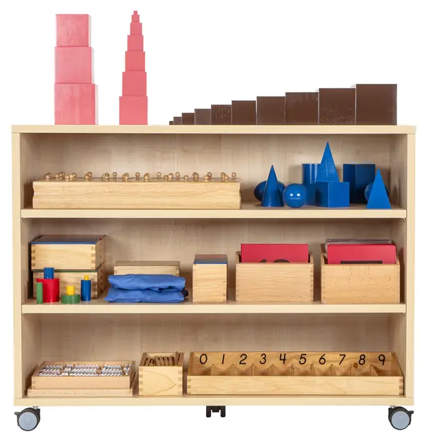 Montessori-læringsmateriell basic B95 x D41 x H73 cm 